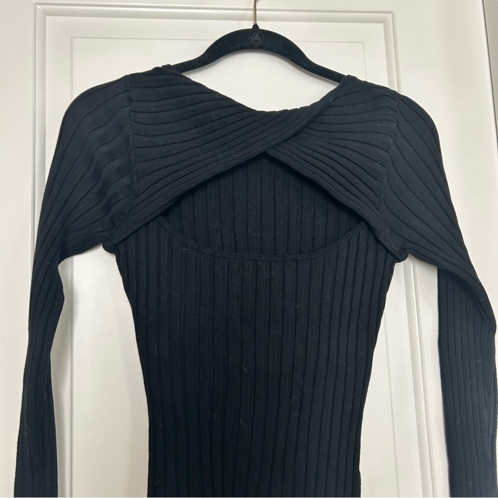New cut out sweater